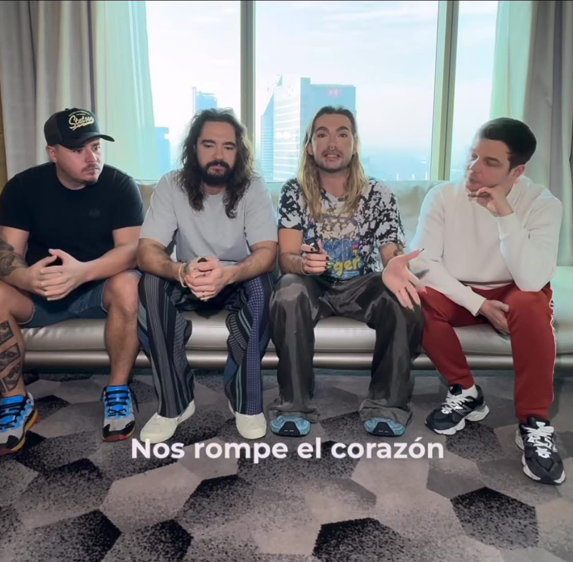 Indie5051's tweet photo. El concierto de Tokio Hotel en México ha sido CANCELADO a escasas horas de dar inicio. 

La agrupación dio un comunicado donde dan a conocer que la promotora fue quien lo canceló sin darles alguna otra explicación. https://t.co/DqPsjTb7jM