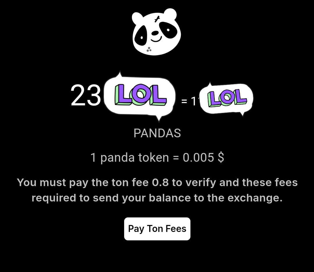 jiyongbells's tweet photo. Beware ⚠️ $PANDAS BOT ! 

THEY JUST TRYING TO RUG PULL YOUR MONEY 💰! PLEASE DON'T BE GREEDY ..

They just want your 0.8 $Ton ⚠️⚠️⚠️🫵🏻 https://t.co/4nL7JfEJHn