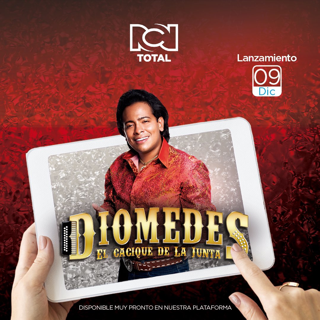 rcntotal's tweet photo. ¡Ahora sí, bienvenido diciembre! 🎤 𝐄𝐥 𝐂𝐚𝐜𝐢𝐪𝐮𝐞 𝐝𝐞 𝐥𝐚 𝐉𝐮𝐧𝐭𝐚 𝐥𝐥𝐞𝐠𝐚 𝐚 𝐑𝐂𝐍 𝐓𝐨𝐭𝐚𝐥 para que cantes, bailes, te enamores y desenamores todos los días sin interrupciones. 

#RCNTotal #ContenidoExclusivo #Diomedes #ElCacique #Vallenato #Lanzamiento https://t.co/kJnUIR88FM