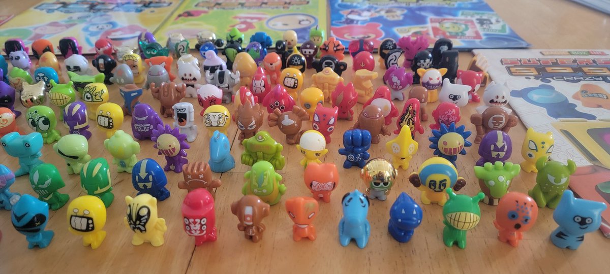 ChilliChillax's tweet photo. Gogo's CrazyBones collection!
Does anyone else have a collection of these? Looked through a box and found my lil squad and the albums. I'd still collect them if knew how.
#crazybones #gogos #Collectibles https://t.co/1tO26rJxN4