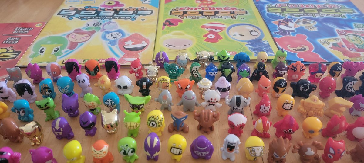 ChilliChillax's tweet photo. Gogo's CrazyBones collection!
Does anyone else have a collection of these? Looked through a box and found my lil squad and the albums. I'd still collect them if knew how.
#crazybones #gogos #Collectibles https://t.co/1tO26rJxN4