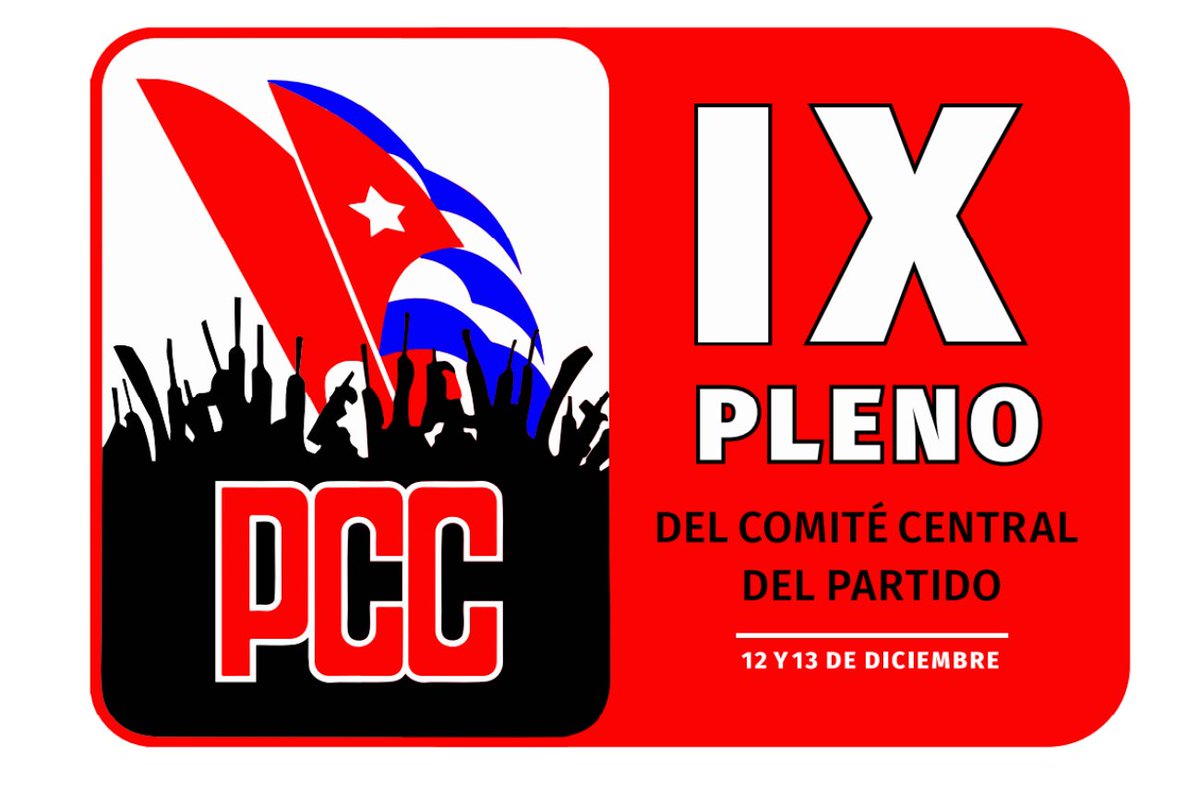El IX Pleno del Comité Central del <a href="/PartidoPCC/">Partido Comunista de Cuba</a> sesionará los días 12 y 13 de diciembre. #LaHabanaViveEnMí <a href="/gobhabana/">Gobierno La Habana</a> <a href="/IzquierdoAlons1/">Livan Izquierdo Alonso</a> <a href="/YanetHzP/">Yanet Hernández Pérez</a> <a href="/JesusOtamendiz/">Jesús Otamendiz Campos</a> <a href="/LizGG1974/">Lizette</a> <a href="/NeryNGonzlezGa1/">Nery N. González García</a>