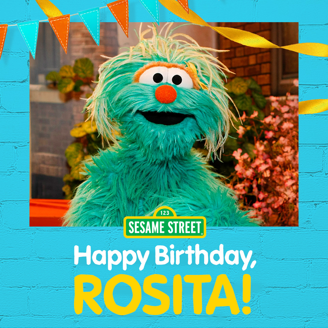 sesamestreet's tweet photo. Happy birthday to our huggable and lovable friend, @Rositasesame! Thank you for being your fabulosa, valiente, y maravillosa self! 🎉🩵 #HappyBirthdayRosita https://t.co/1YPf6ZPGZj