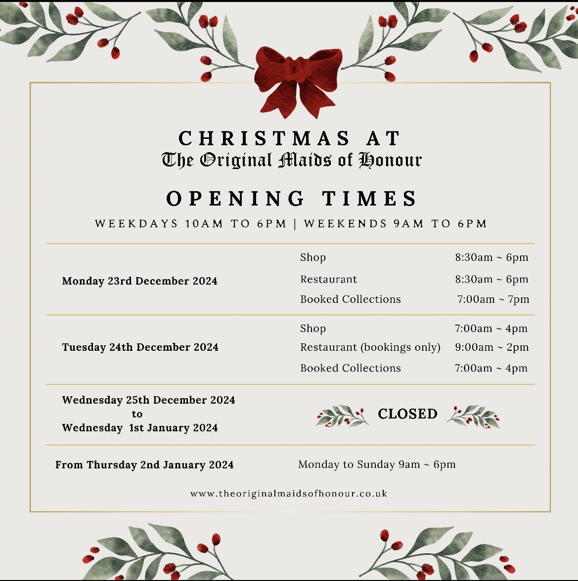 The Original Maids of Honour tweet media