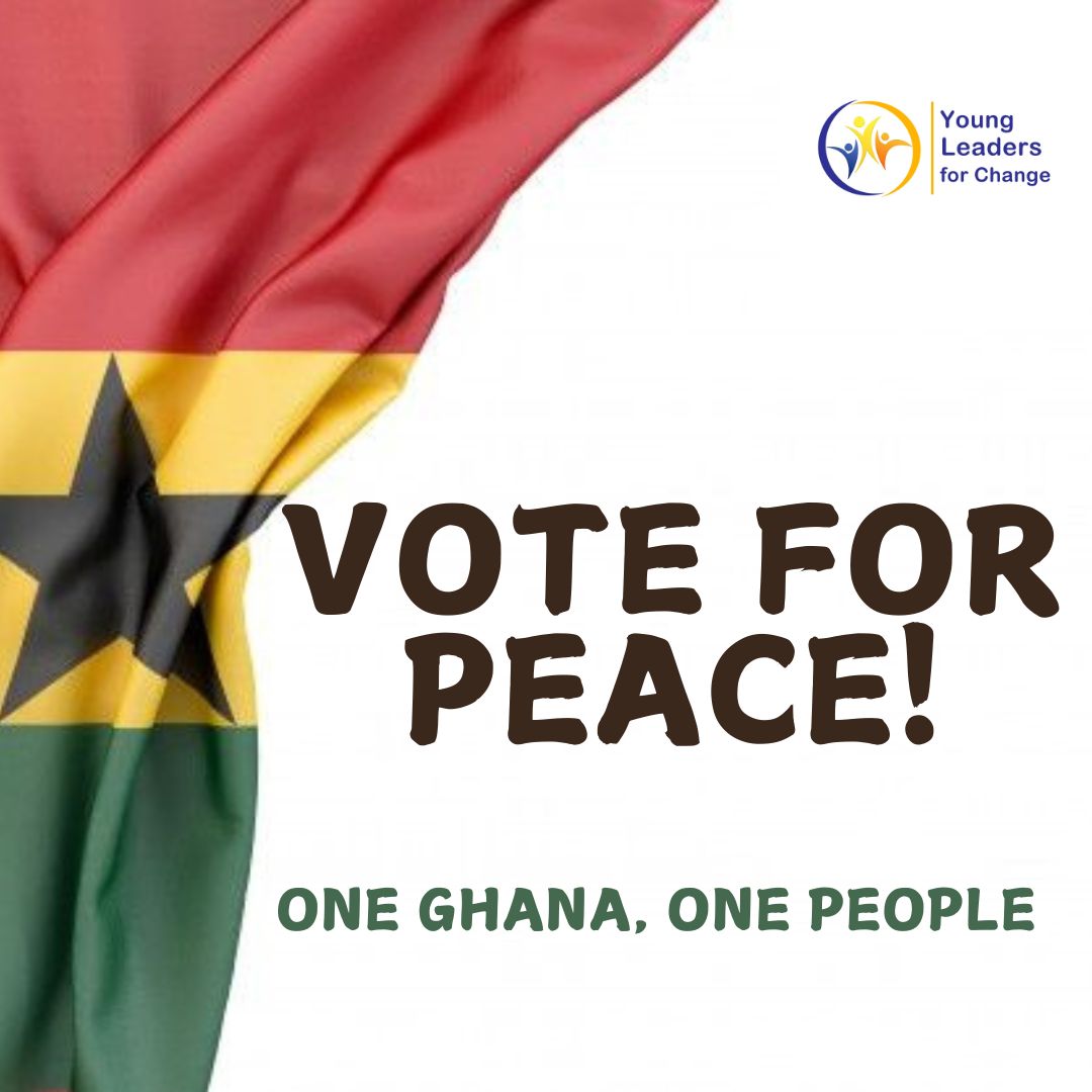 Remember, Ghana is our homeland.
Let's vote for peace!