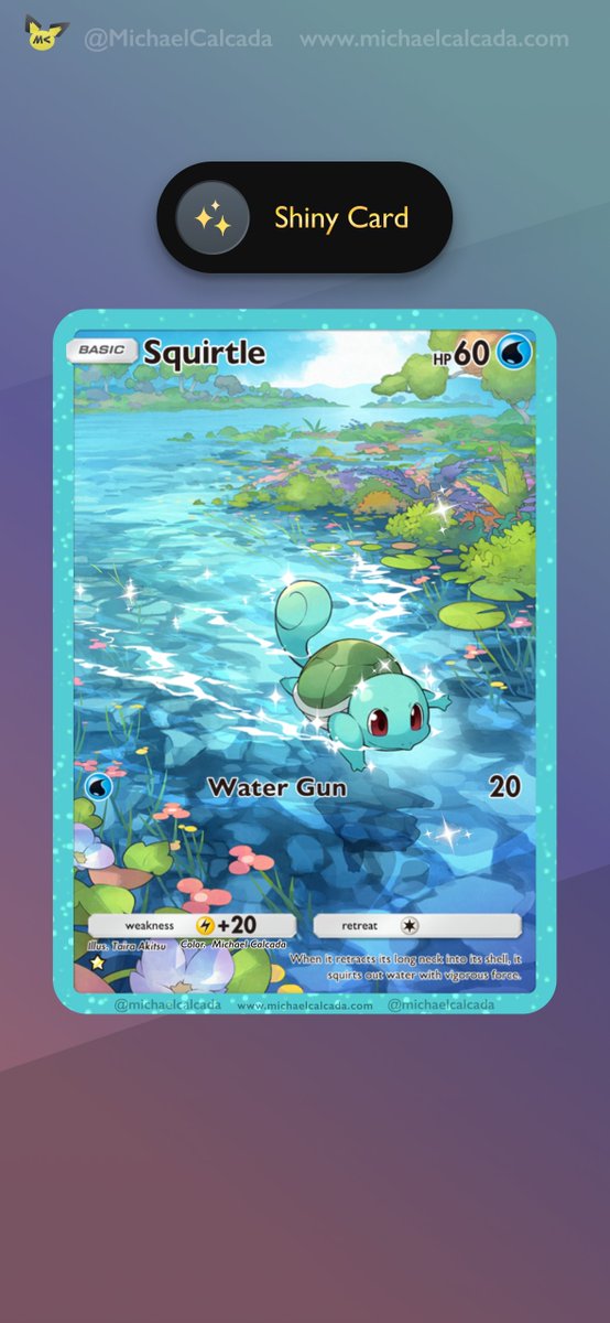 michael_calcada's tweet photo. Shiny starter cards in Pokémon TCG Pocket Concept
#PokemonPocket https://t.co/PY96oGWj2J