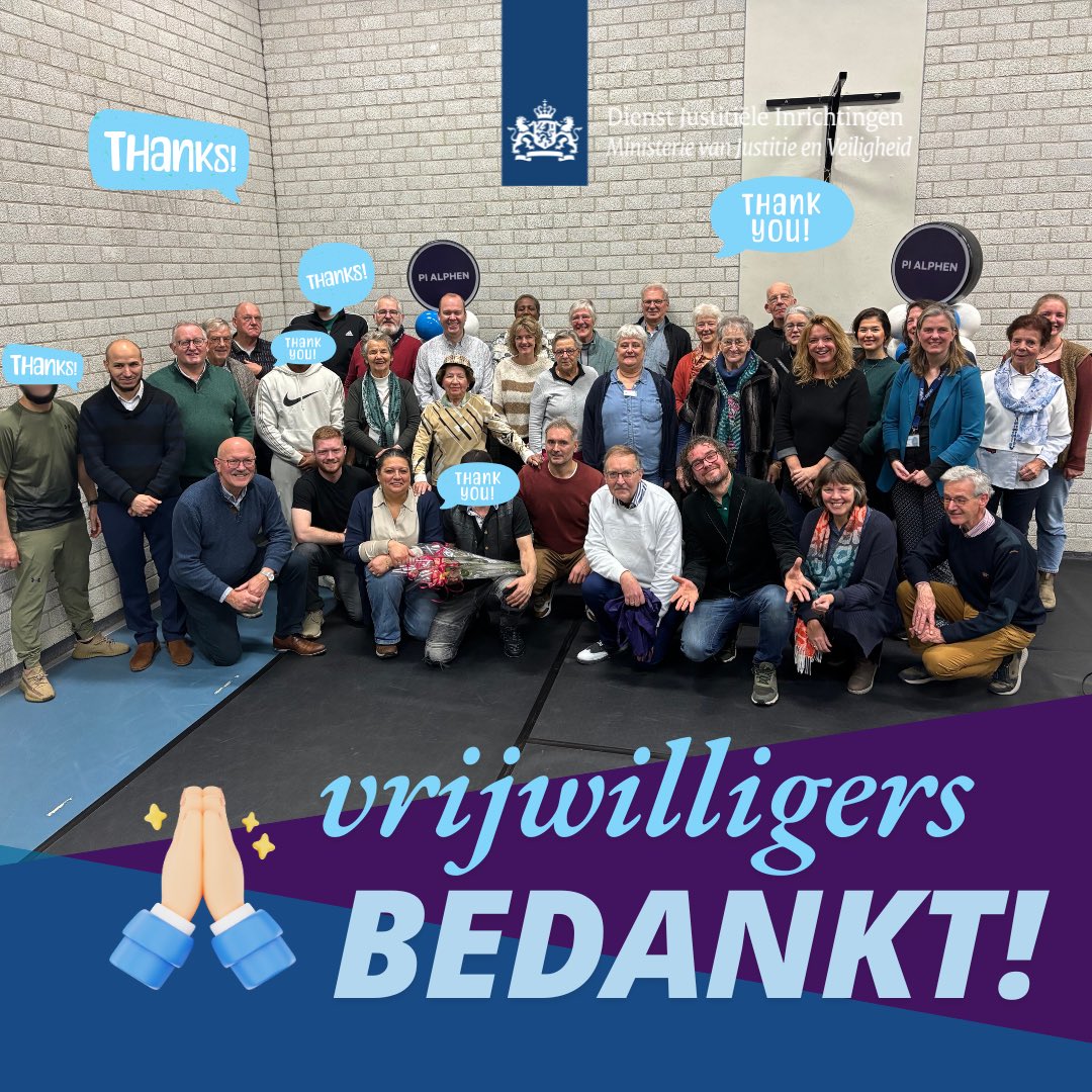 𝐌𝐨𝐫𝐠𝐞𝐧 𝐢𝐬 𝐡𝐞𝐭 𝐝𝐞 𝐍𝐚𝐭𝐢𝐨𝐧𝐚𝐥𝐞 𝐃𝐚𝐠 𝐯𝐚𝐧 𝐝𝐞 𝐕𝐫𝐢𝐣𝐰𝐢𝐥𝐥𝐢𝐠𝐞𝐫✨

Vrijwilligers zijn niet weg te denken uit onze organisatie, we hebben er zo’n 100!  Vandaag werden ze in het zonnetje gezet☀️
