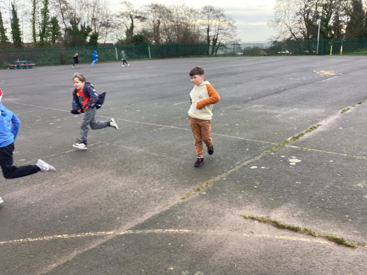 Fun on our #DailyMile today! 
#santarun #healthandwellbeing