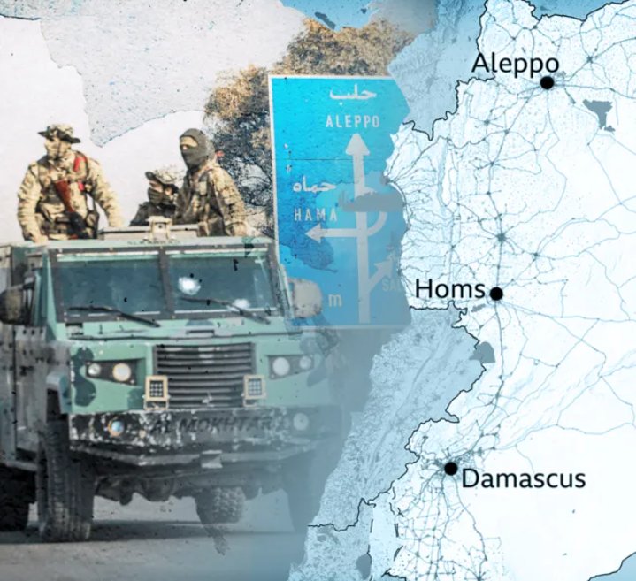 #Syria in maps: Where have anti-Assad rebels taken control?

Rebels have launched a major offensive against the government in Syria, seizing cities in a lightning advance that has expanded the territory under their control.