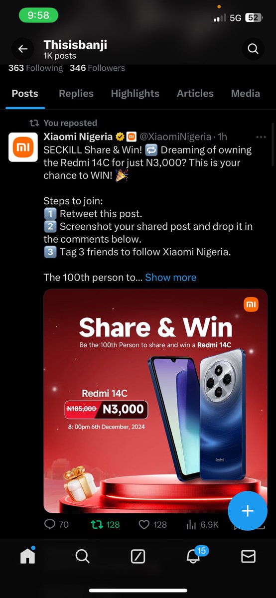 thisisbanji's tweet photo. @XiaomiNigeria @phem__mmy @Yodejii @ThisIsDotun https://t.co/cr1zxvpqCy