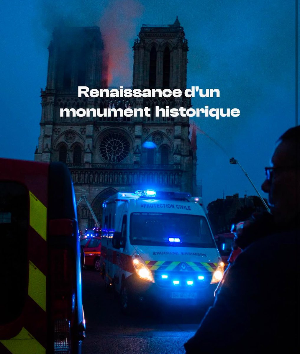 JUDMND's tweet photo. Dès demain, la @PCParisSeine sera présente pour assurer le dispositif de secours à l’occasion de la réouverture de #NotreDameDeParis. Un moment riche en émotion pour nos bénévoles qui se sont mobilisés dans l’urgence lors de l’incendie. 🔵🟠🔥

#Paris #Benevolat #Engagement https://t.co/xY3UcBt4Mj