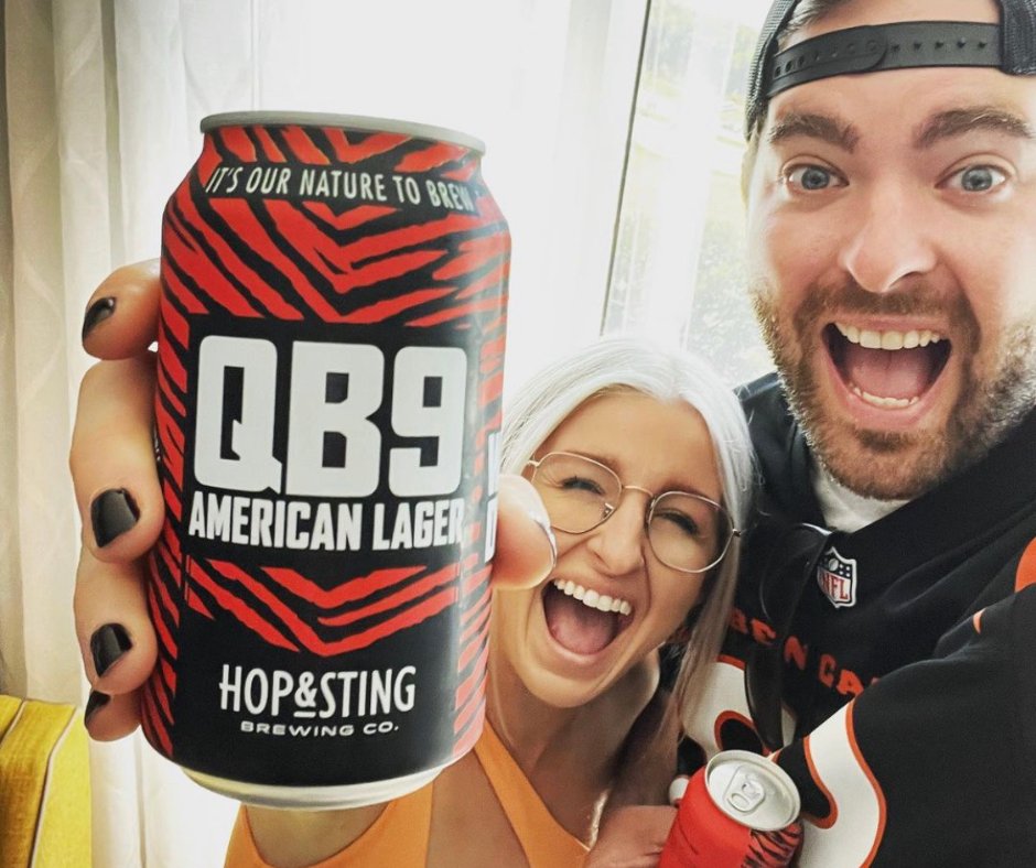 Who Dey Nation, rally up! 🐅 Join us THIS Sunday, December 8, 4–8 PM at Hop &amp; Sting for a Bengals Meet &amp; Greet &amp; Pep Rally before the Cowboys game. 📷 🧡🖤