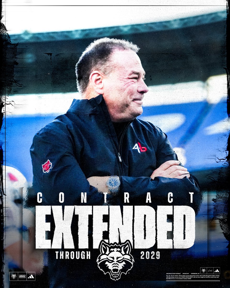 𝑬𝑿𝑻𝑬𝑵𝑫𝑬𝑫 ✍️ 

Head Coach Butch Jones has signed a contract extension through the 2029 season!

#WolvesUp 🐺🤘🏻

astateredwolves.com/news/2024/12/6…