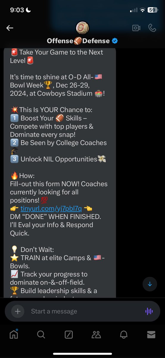 Very thankful for the invite