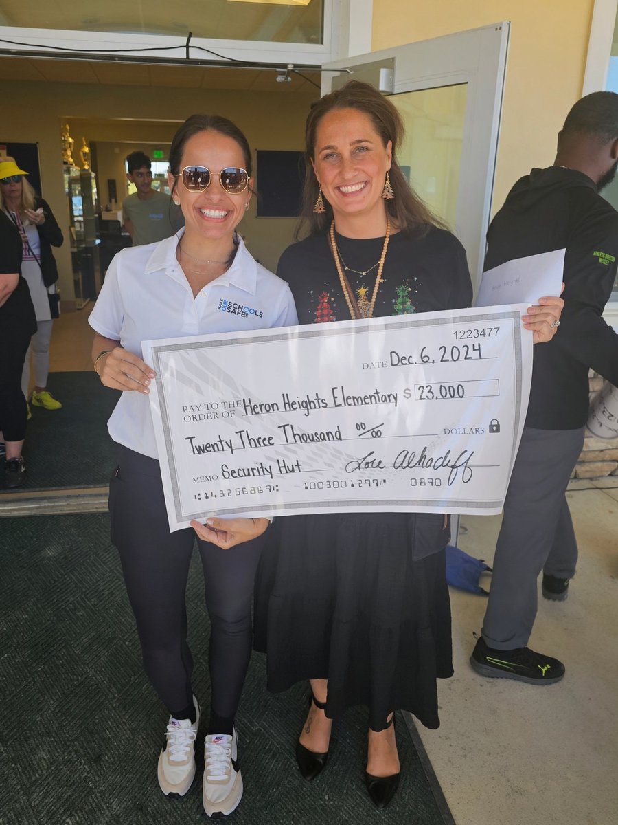 Thank you MOSS <a href="/MakeSchoolSafe8/">Make Our Schools Safe</a> for your generous donation to help us with our Security Booth! <a href="/BCPSNorthRegion/">BCPS North Region</a> <a href="/jennmcgreevy/">Lead Learner - Jennifer McGreevy</a>