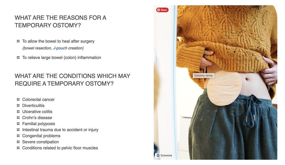 UOAA's tweet image. New webpage to share with anyone who may need a temporary #ostomy. Learn what questions to ask and how best to adapt while healing and wearing an ostomy pouch. ostomy.org/temporary-osto…
#CCAwarenessWeek #jpouch