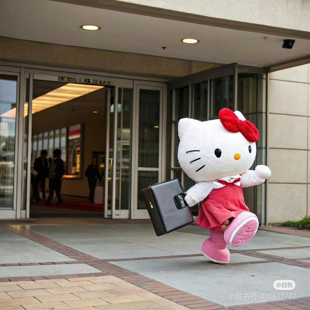 KIRAAH_'s tweet photo. Absolutely in love with all the hello kitty memes I’ve seen today https://t.co/rVMLd1upav