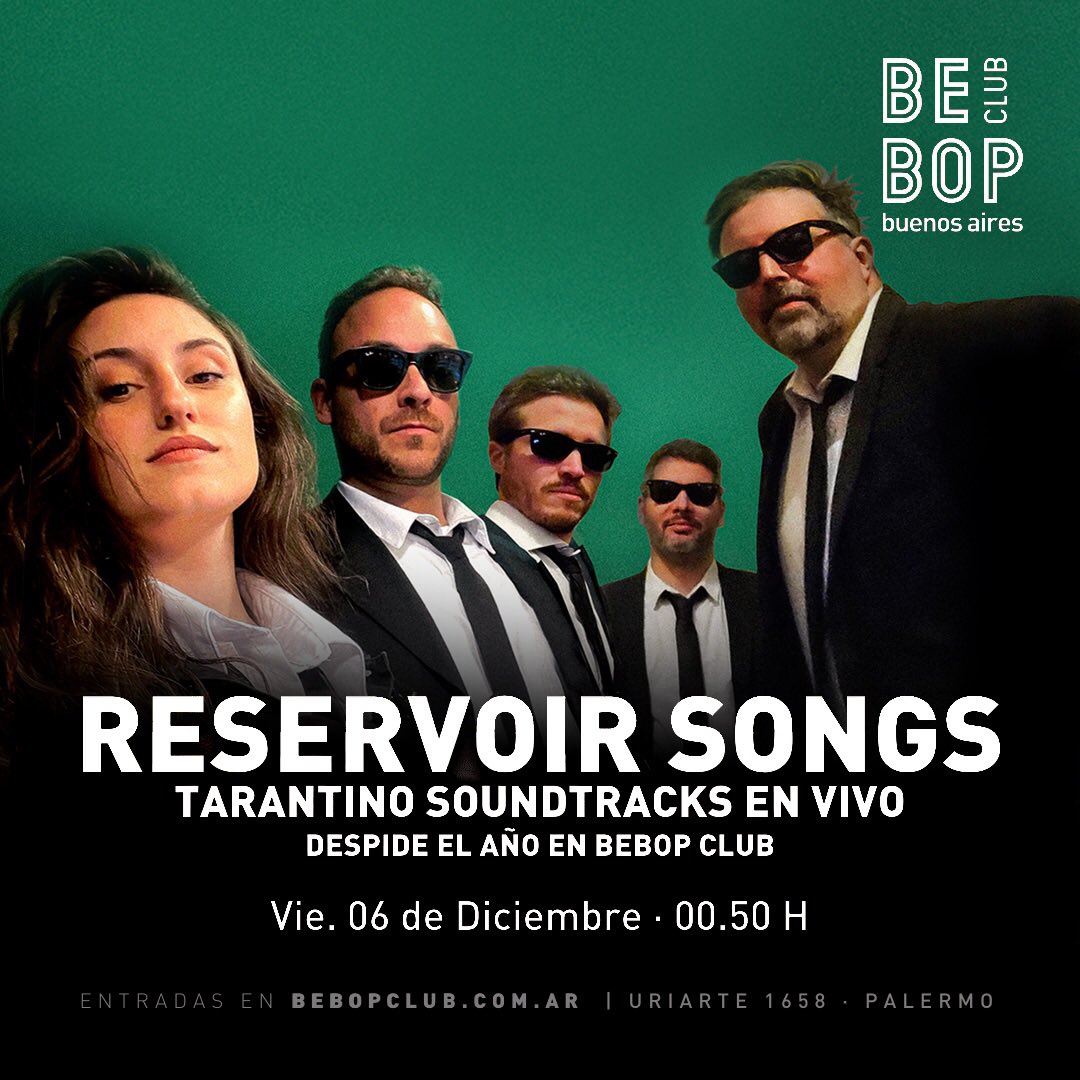 Hoy viernes trasnoche tarantineamos <a href="/bebopclub/">Bebop Club</a> // Corré la voz 🕶