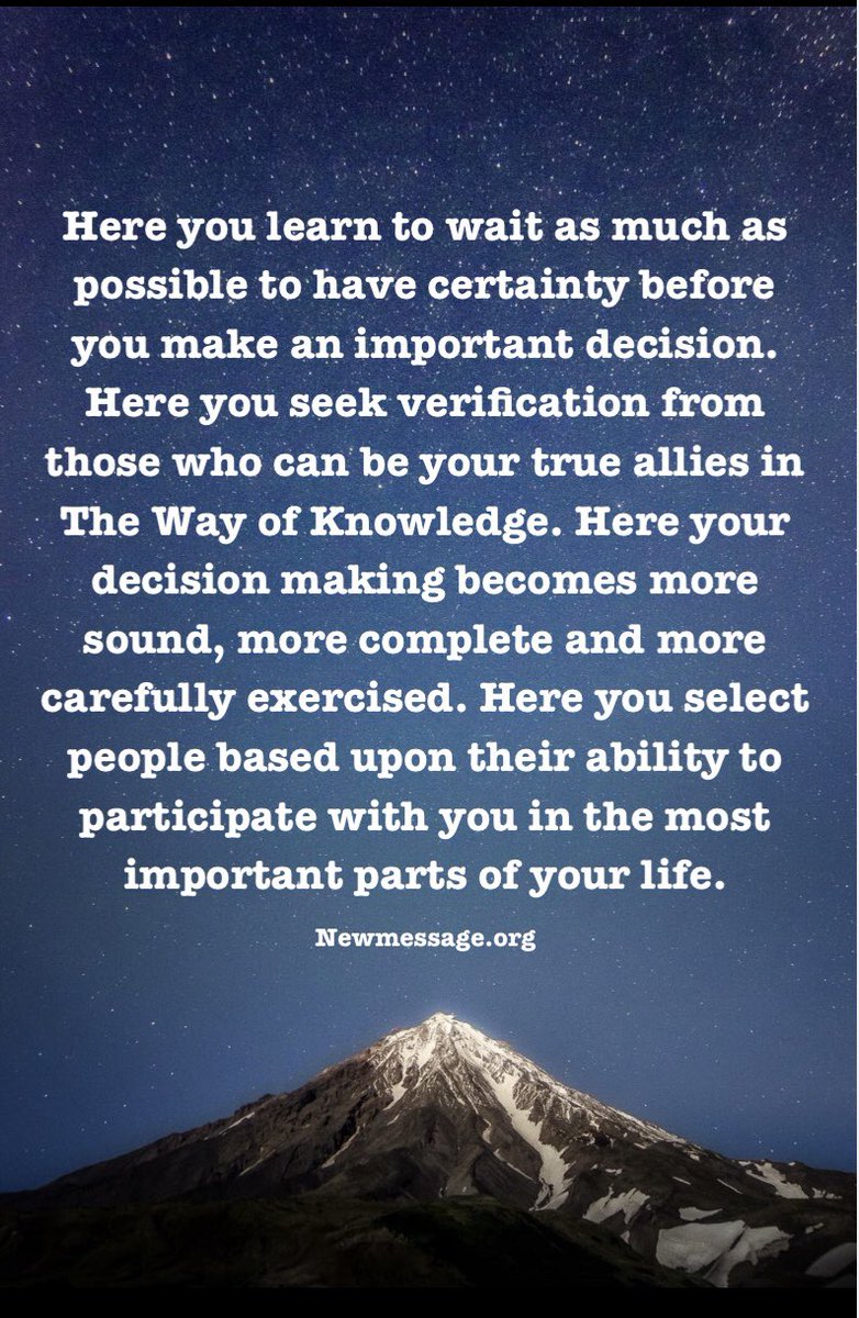 NasiNovareCoram's tweet photo. #FridayThoughts #WayOfKnowledge
#journey #destiny
You realize that no relationship can succeed if you cannot participate together, regardless of the initial experience that you might have together.
The truth is a greater companion than anything else. https://t.co/c16rOx6WjZ