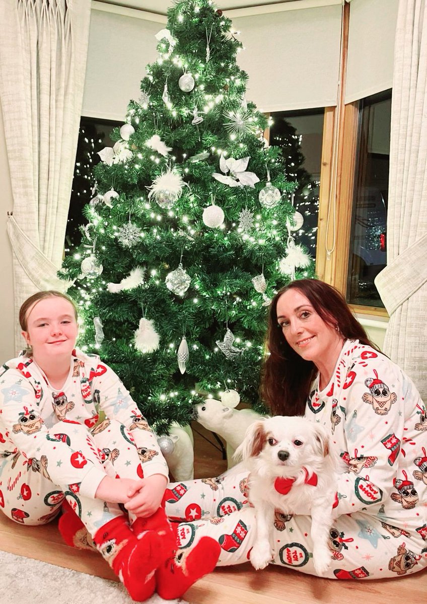 Late Late Show 2024 - two absentees!
Regrettably teenagers, Kate and Jill are refusing to partake in the annual Late Late Toy Show photo. Hasn't stopped them downing the pizza though! So for 2024, I'm afraid its just Niamh, Grace and the ever faithful  Alfie!