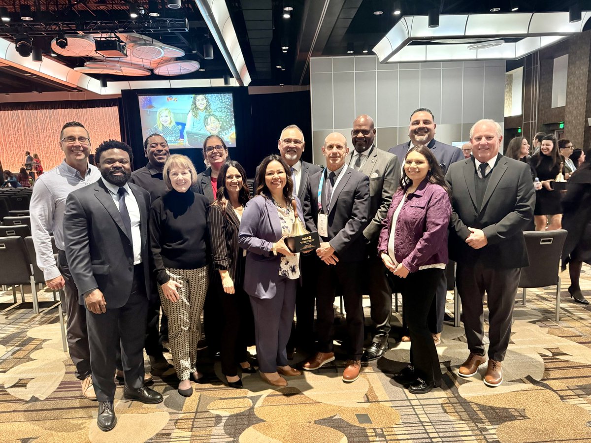 Congratulations AEC Principal Julie Prestsater and Team for being honored and recognized with a Golden Bell Award last at the Annual Education Conference in Anaheim last night.