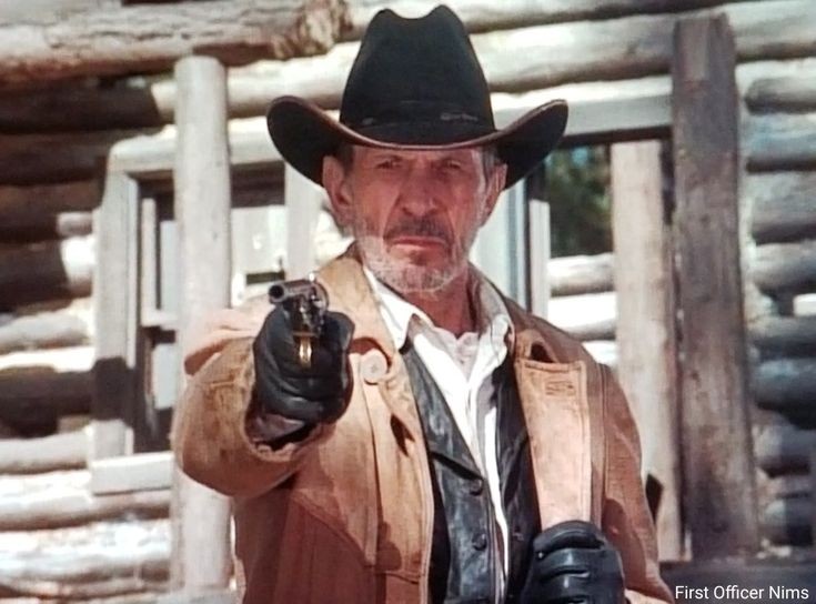 NatalieMarkin86's tweet photo. Leonard Nimoy as Frank James in Bonanza: Under Attack 1995.😁🖖 https://t.co/G4KP1LKYNT
