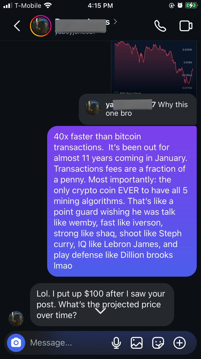 additup2x's tweet photo. I’m really on my instagram spreading the word about #DigiByte cause I love this project and it’s unique features. I got a buddy of mine who is a state police officer invested into it because of my post. Digi family how should I respond to his ending question? 🤔 https://t.co/dr7gOt8Jpy