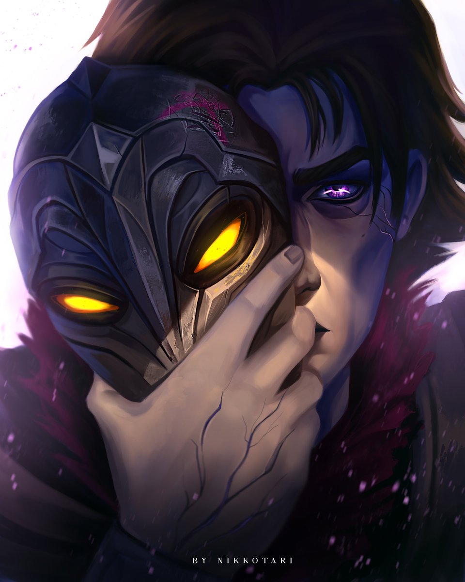 nikkotari's tweet photo. LEFT or RIGHT glorious evolution ? 
#Arcane https://t.co/xKgLAU9Xqi