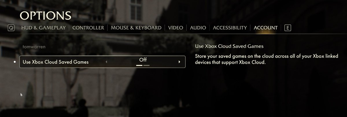 tomwarren's tweet photo. the Steam version of Indiana Jones lets you sign into your Microsoft Account account and enable Xbox Cloud Saved Games to sync your save across the Xbox, Steam, and Windows Store versions of the game. Great to see this addition 🙏 https://t.co/0ELQPv2pI6