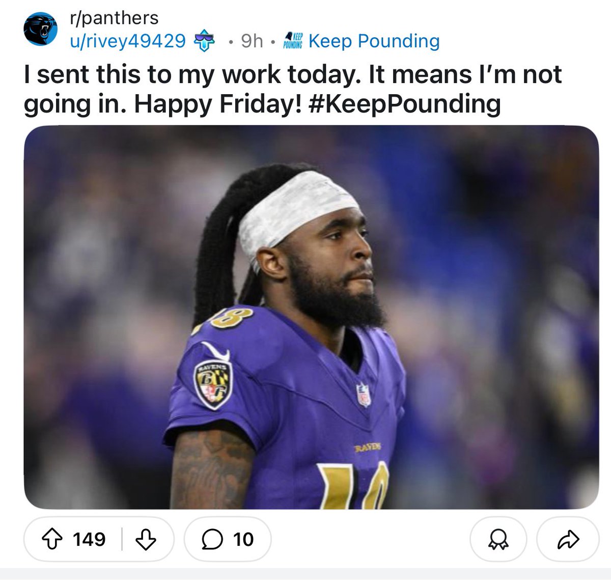PanthersAnalyst's tweet photo. #PanthersReddit is undefeated https://t.co/5qKzXjoEdy
