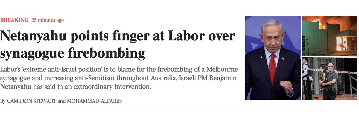 IRanalyst's tweet photo. Foreign interference in Australia's affairs by an indicted war criminal, aided and abetted by News Corporation https://t.co/1byrQZkso5