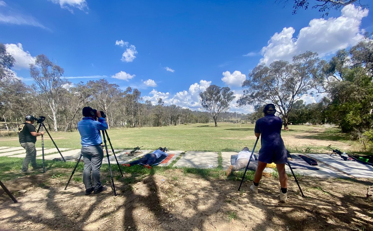 OrangeAccuracy's tweet photo. Hot finish to the year, 40’c out in the sun, with some switchy tail winds to keep everyone on their toes. Awesome two days, with another awesome group of Shooters. 
Have a safe weekend everyone. 

#improveyou https://t.co/3ArDLEPRJS