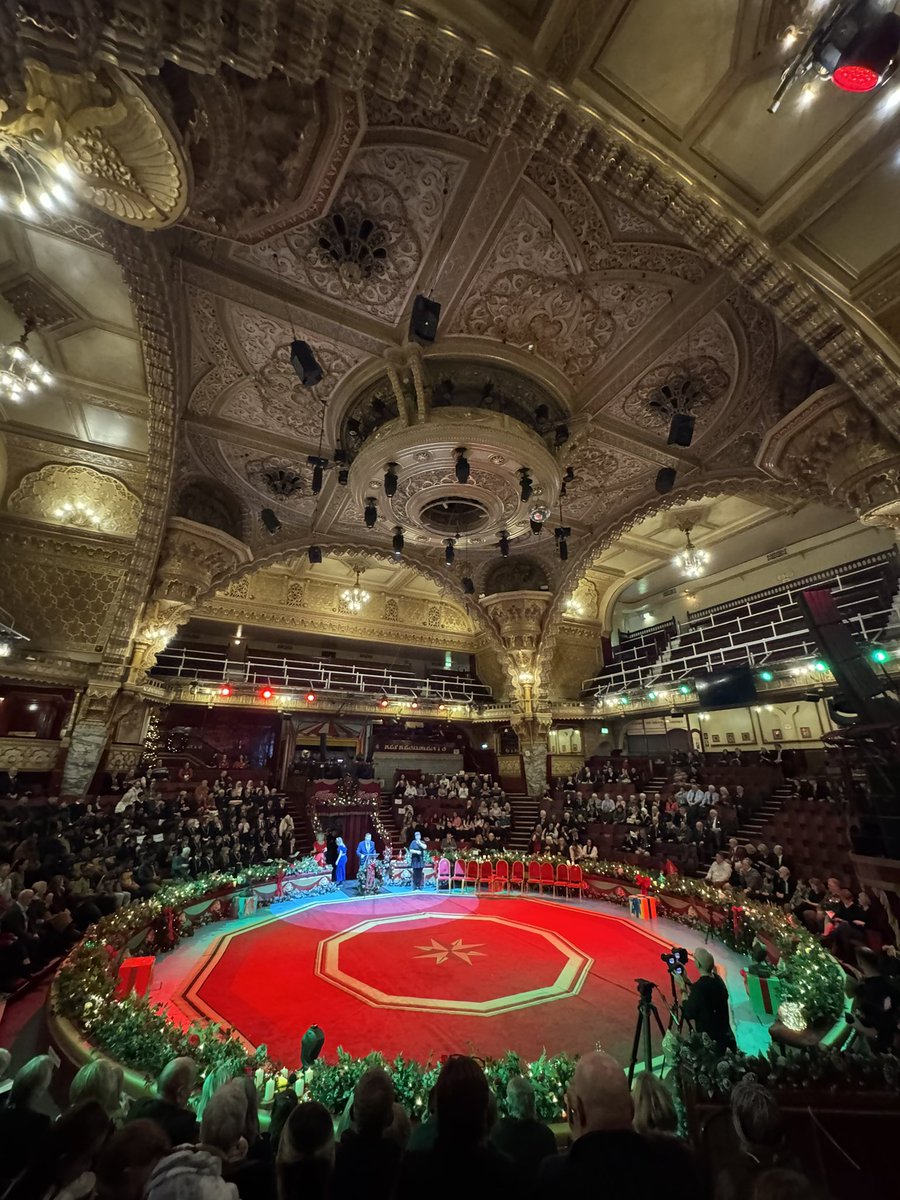 DIsabilityNW's tweet photo. 14 of us had wonderful time this eve: ‘Together at Christmas’ Lancashire Carol Service @LancsLieutenant @blackpooltower1 circus, chosen by @theroyalfoundat 
as one of their regional venues to celebrate those who have 'have shown love &amp; kindness to those in need of support.' ❤️ https://t.co/i9ZlQBClHK
