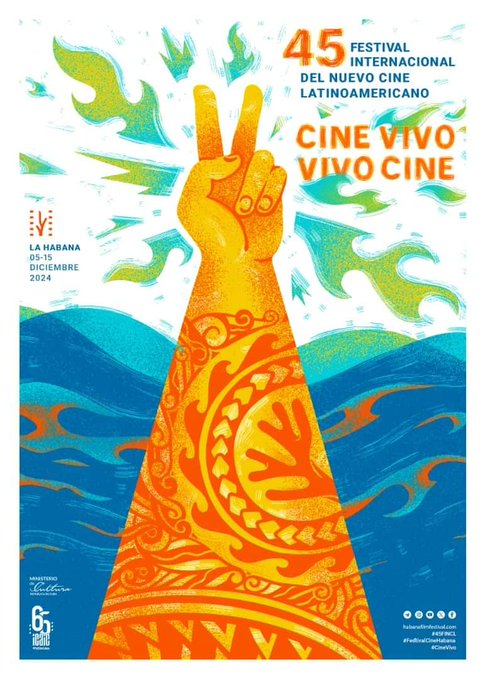 #Cuba 45 Festival de Cine Latinoamericano desde #LaHabanaViveEnMí del 5 al 15 de diciembre #CubaEsCultura <a href="/gobhabana/">Gobierno La Habana</a> <a href="/IzquierdoAlons1/">Livan Izquierdo Alonso</a> <a href="/YanetHzP/">Yanet Hernández Pérez</a> <a href="/JesusOtamendiz/">Jesús Otamendiz Campos</a> <a href="/LizGG1974/">Lizette</a> <a href="/mora_aly/">Aly Martinez Mora</a>