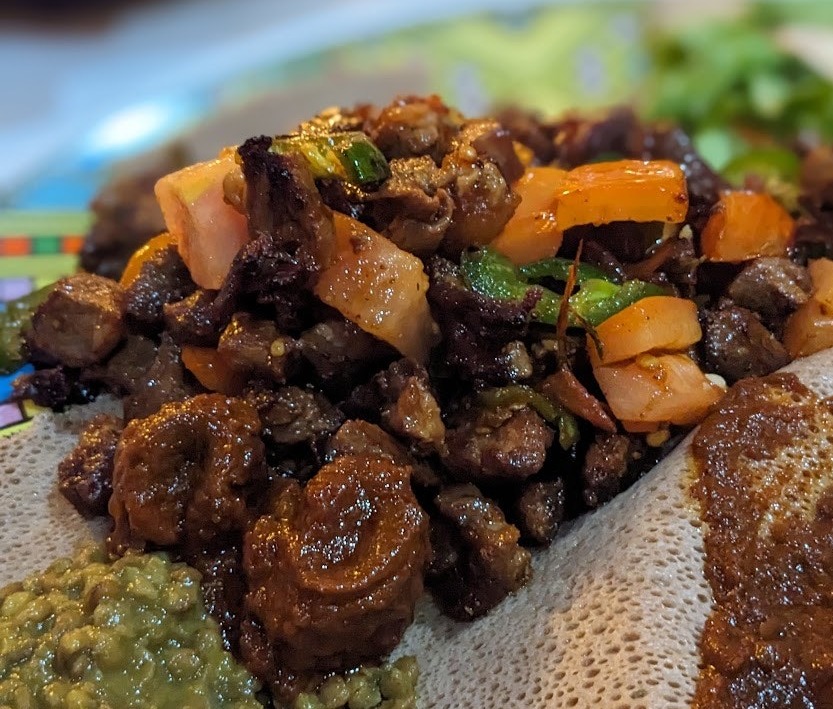 bluenileRO's tweet photo. What Is Your Favorite Food From Blue Nile? "Mine is the Special TIBS, lamb cubes sautéed with onions, tomatoes, and special sauce.” Raul (Spring). Please share yours.

#BlueNileRiverOaks #SpecialTIBS #PerfectlyYummy #ShareYourFavorite #ComeHaveSomeToday https://t.co/wnXeDW0WZi