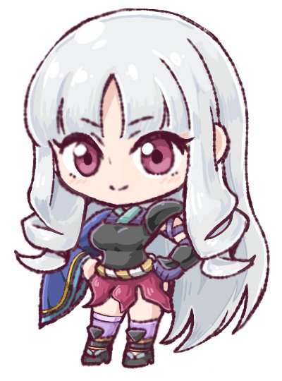 「スマホ指描き 刀語のとがめ」|TOZのイラスト