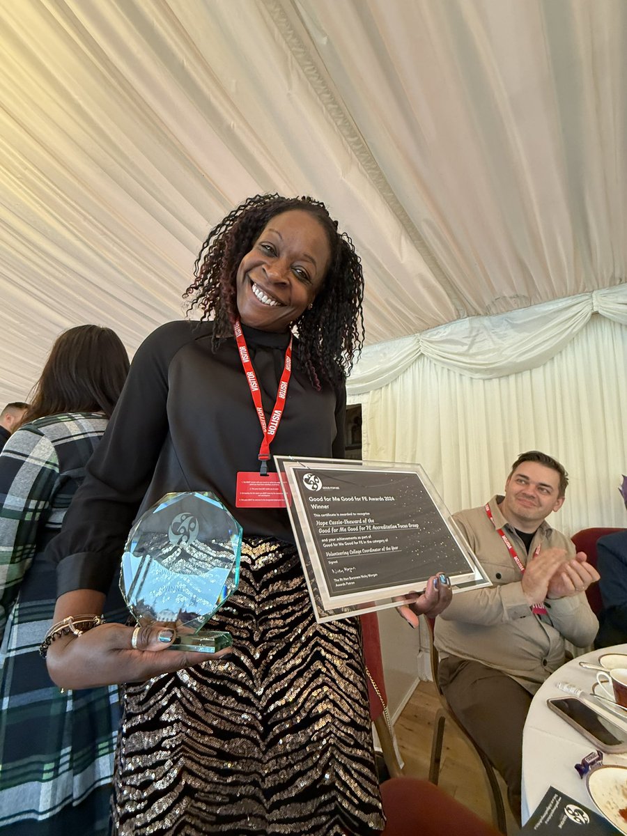 Joannemaher's tweet image. Great to be at the @UKParliament House of Lords today to celebrate the very best of the FE Sector and partners - #GoodforMe:GoodforFE some amazing volunteers and award winners 🙌🏻💜