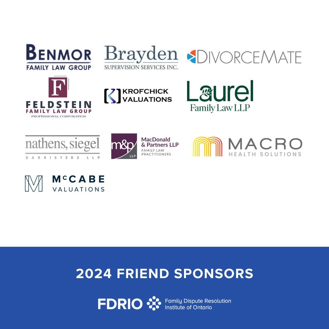 A final thank you goes out to all of our Friend Sponsors from the 2024 Annual Conference hosted in November. Thank you for your continued support!