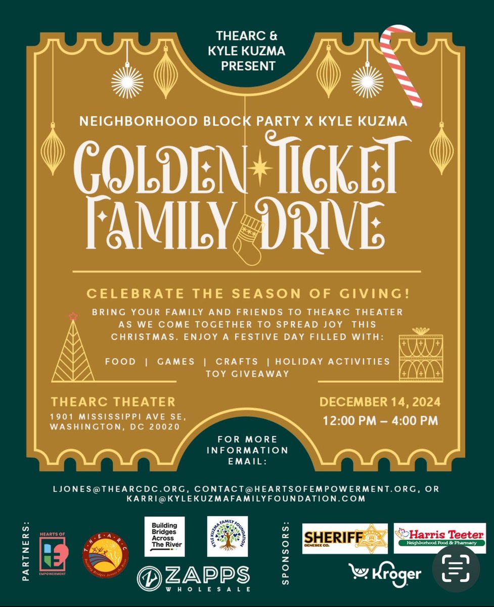 DC, come join us <a href="/THEARC_DC/">THEARC</a> Saturday December 14th 12-4 PM. Presented by <a href="/KyleKuzmaFF/">Kyle Kuzma Family Foundation</a> <a href="/Hearts_org/">Hearts of Empowerment</a> <a href="/THEARC_DC/">THEARC</a>