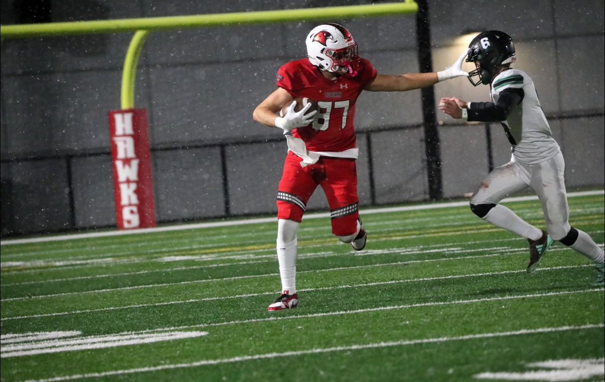 Blessed to have been named
-1st Team All Conference Tight End
-2nd Team All State Tight End -Honorable Mention All Conference Dline. Thank you to all my coaches, teammates, and family for supporting all year long. Excited to get after it this off season! <a href="/levi_wesche/">Levi Wesche</a> <a href="/hawkfb_bhs/">Hawk Football</a>