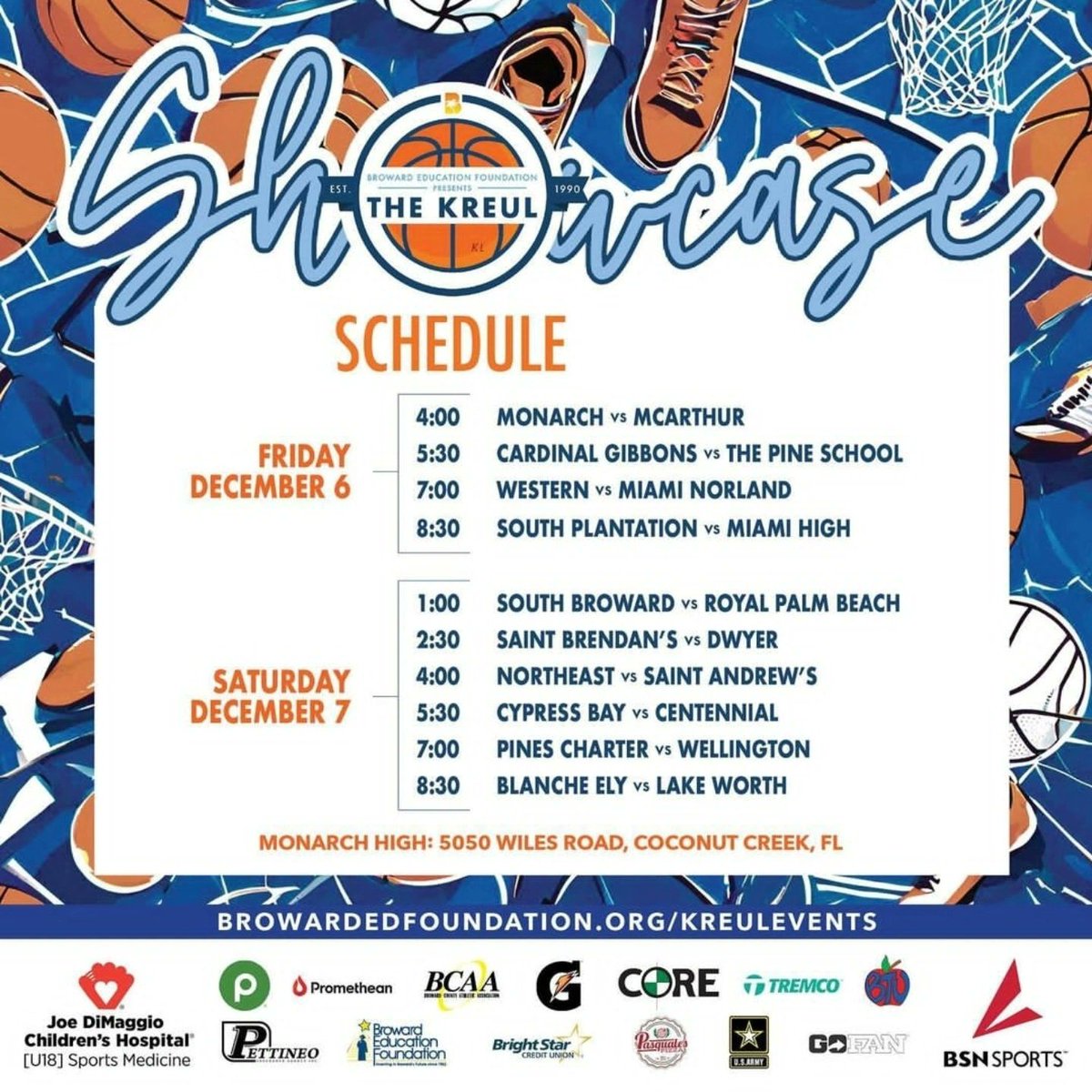 2024 <a href="/KreulClassic/">Kreul Classic</a> Showcase is underway!! Game #1 of 10; Monarch vs McArthur
