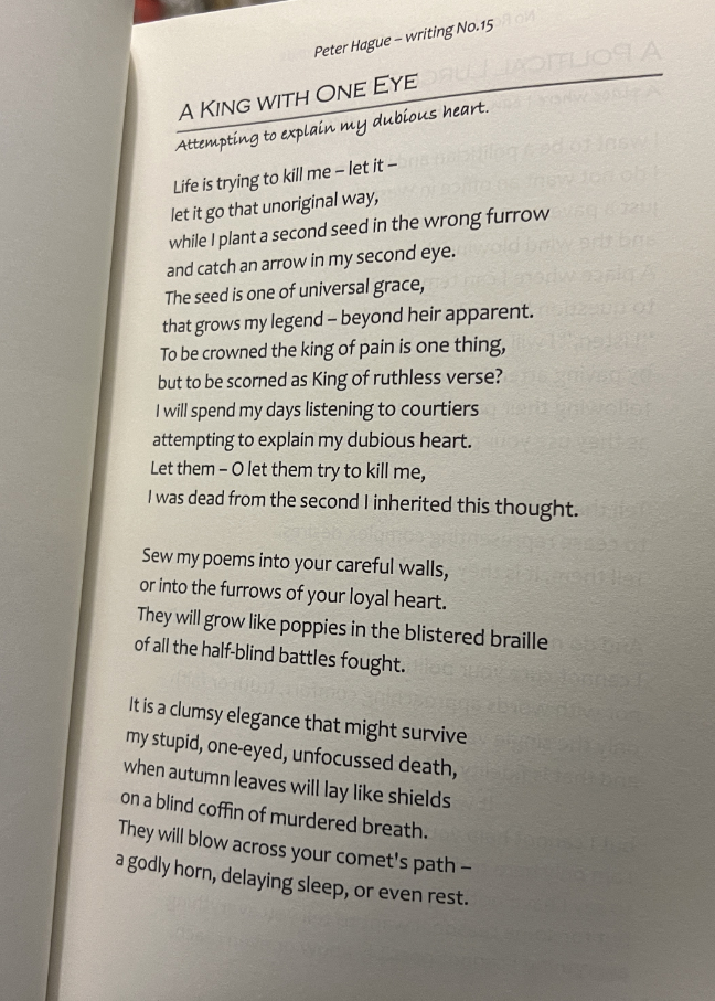 PeterHague's tweet photo. 'NO ROAD HOME' deals with important details that form the entanglements of our lives, it deals with them in terms of their place in the wider picture and sometimes in abstract and creative ways.  

https://t.co/lkXiicFiyb

#WritingCommunity #poetrycommunity