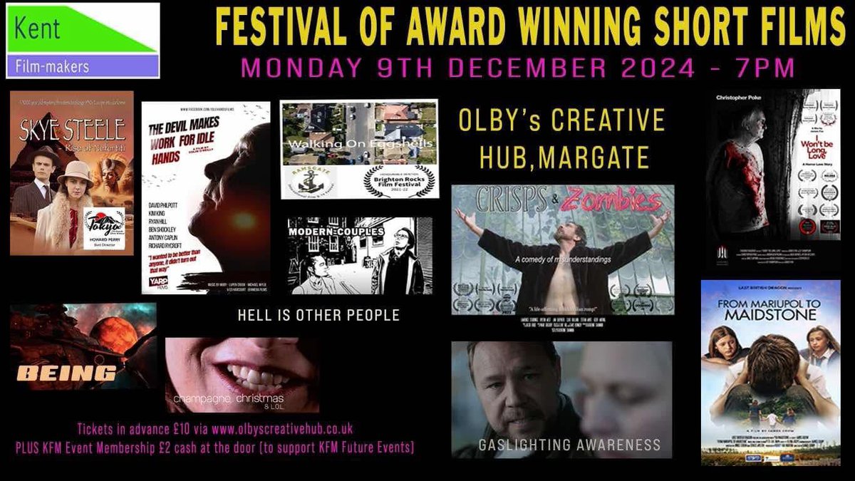 Our award winning short film From Mariupol to Ukraine will be playing in Margate this Sunday! Feel free to join us