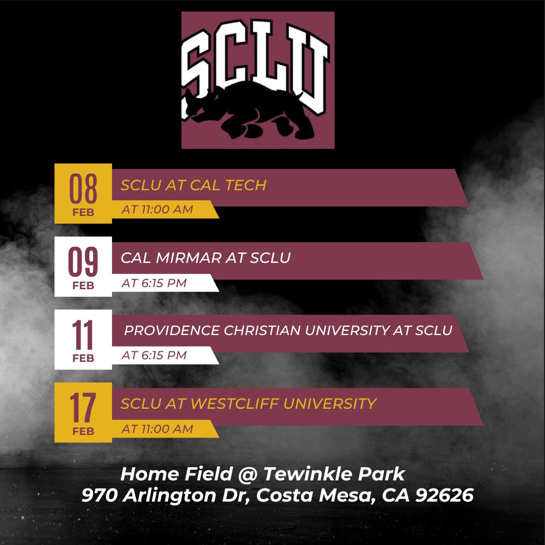sclurhinosbb's tweet photo. The path to success starts now…

Here is the 2025 schedule for you Rhinos!

#sclurhinos #rhinonation #jesuschrist https://t.co/4RiTmYz9FS