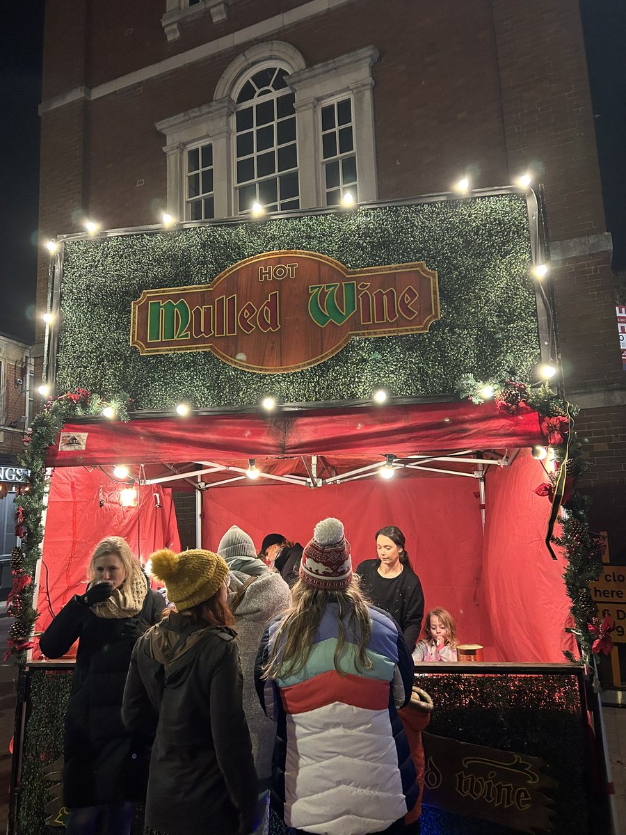 A great night out at the Market Harborough Xmas fayre 👍🏻 might have had a cheeky Mulled Wine 🍷