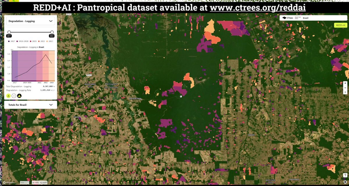 I invite you for my talk on 'Mapping tropical forest degradation in high resolution with deep learning' at the EEBIOMASS virtual workshop Monday Dec 9. #CTrees

Register : survey.academiccloud.de/index.php/2496…

I will not be at AGU, but still I've got a talk to give at the same week! 😆