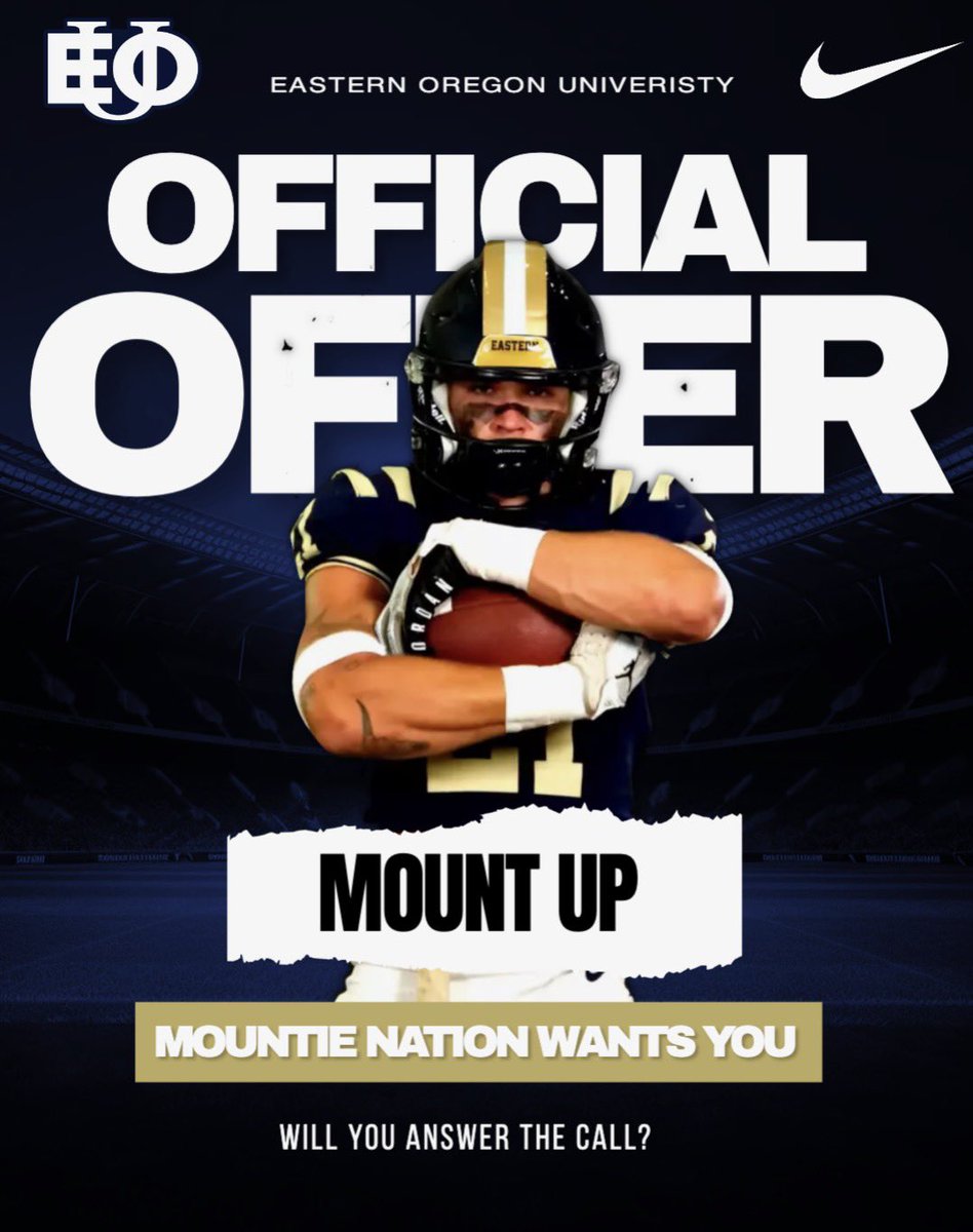 Chance Jones (@chancejones07) on Twitter photo So blessed to receive an offer from <a href="/EouFootball/">EOU Football</a>! Appreciate <a href="/CoachTaylorEOU/">Coach Solo Taylor</a> for coming out to Eagle for the offer. <a href="/CoachPiperr/">Coach 🅿️iper</a>
<a href="/clutchjames/">James Cluphf</a> <a href="/RAREAcademyID/">RARE Academy</a> <a href="/IdahoRecruitHub/">Idaho Recruit Hub</a> <a href="/PrepRedzoneID/">Prep Redzone Idaho</a> <a href="/JoeJoekoga/">Joe Koga</a> <a href="/Fergie_44/">Jeremy Ferguson</a> <a href="/CoachJuss/">Juss Jackson</a> <a href="/Tamir_Hill4/">Tamir Hill</a> <a href="/OTFathlete/">OFFTHEFIELD.COM</a> So blessed to receive an offer from <a href="/EouFootball/">EOU Football</a>! Appreciate <a href="/CoachTaylorEOU/">Coach Solo Taylor</a> for coming out to Eagle for the offer. <a href="/CoachPiperr/">Coach 🅿️iper</a>
<a href="/clutchjames/">James Cluphf</a> <a href="/RAREAcademyID/">RARE Academy</a> <a href="/IdahoRecruitHub/">Idaho Recruit Hub</a> <a href="/PrepRedzoneID/">Prep Redzone Idaho</a> <a href="/JoeJoekoga/">Joe Koga</a> <a href="/Fergie_44/">Jeremy Ferguson</a> <a href="/CoachJuss/">Juss Jackson</a> <a href="/Tamir_Hill4/">Tamir Hill</a> <a href="/OTFathlete/">OFFTHEFIELD.COM</a>