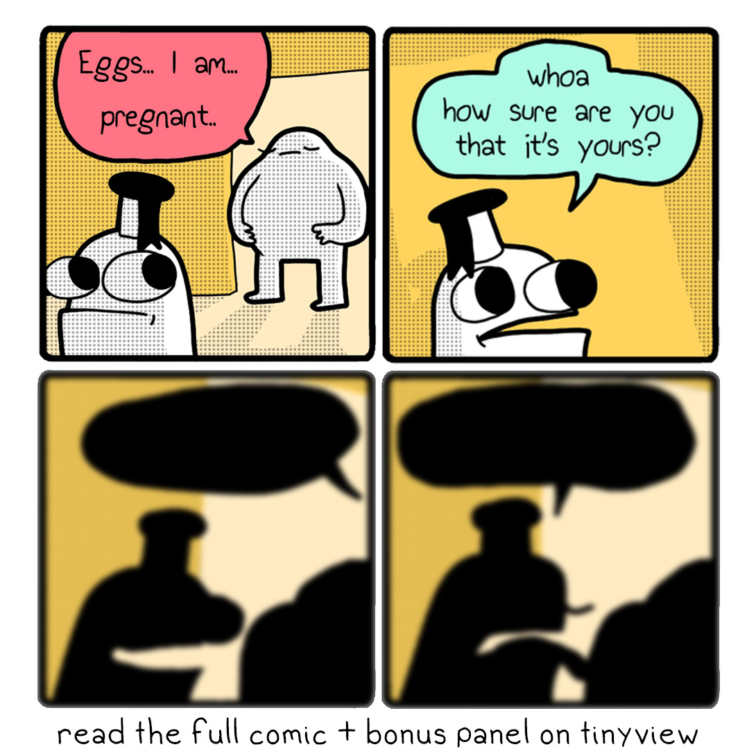 Eggs n' Ben is now Preggs n' Ben

uncensored version HERE 👉 https://t.co/2pAZDvFTWu

read it for free on Tinyview to support our work ♥ 