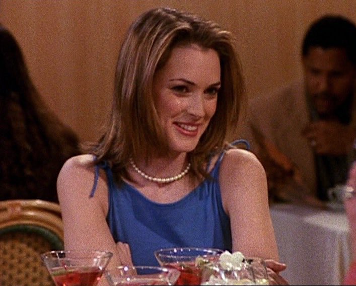 BESTOFWlNONA's tweet photo. Winona Ryder as Melissa Warburton in Friends (2001). https://t.co/t4jH1ye3ki