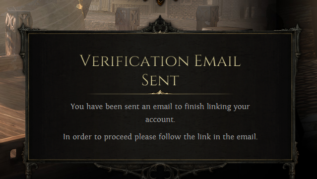 YuumaBushida's tweet photo. @pathofexile I keep getting this but no verification email https://t.co/X4oquWFxTO